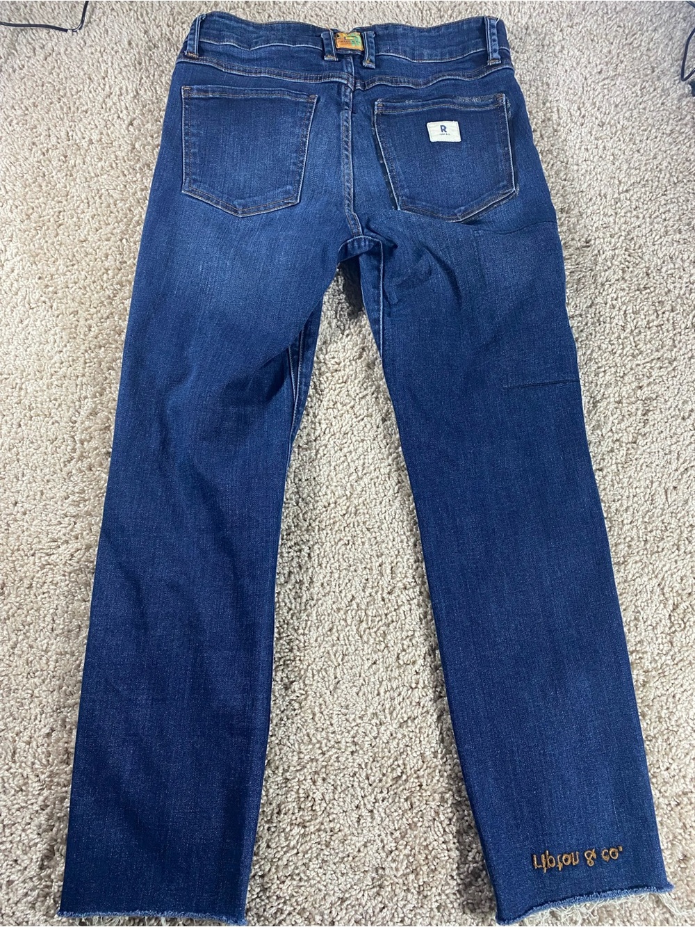 Ripton Classic Denim Blue Jeans 28 Outdoors - Picture 8 of 13